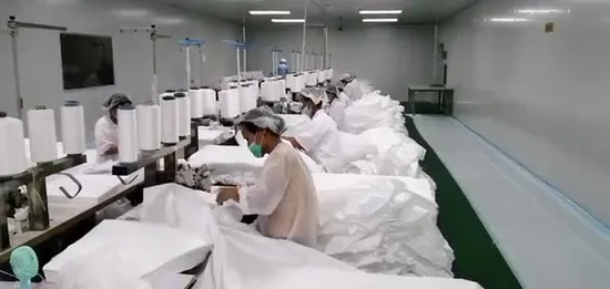 Safety Nonwoven Type 5 6 Disposable Clothing Coverall